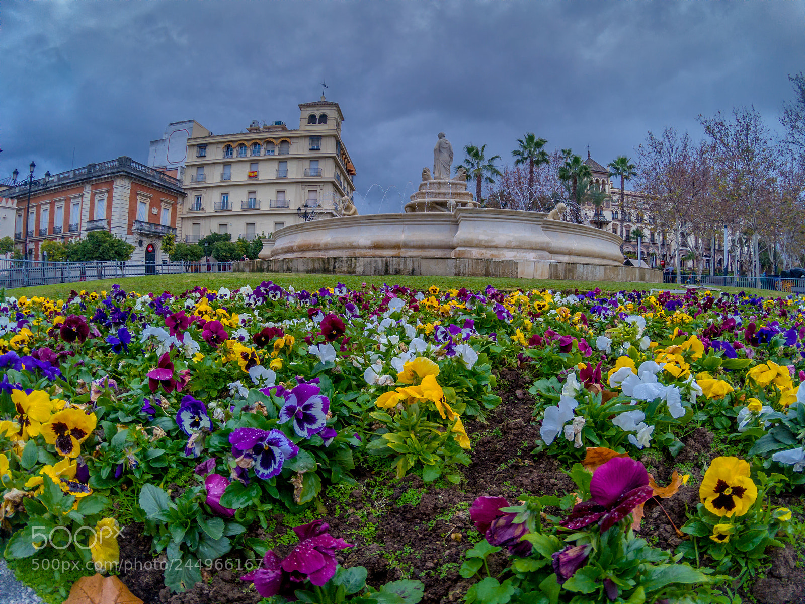 GoPro Hero5 Black sample photo. Fuente de híspalis photography
