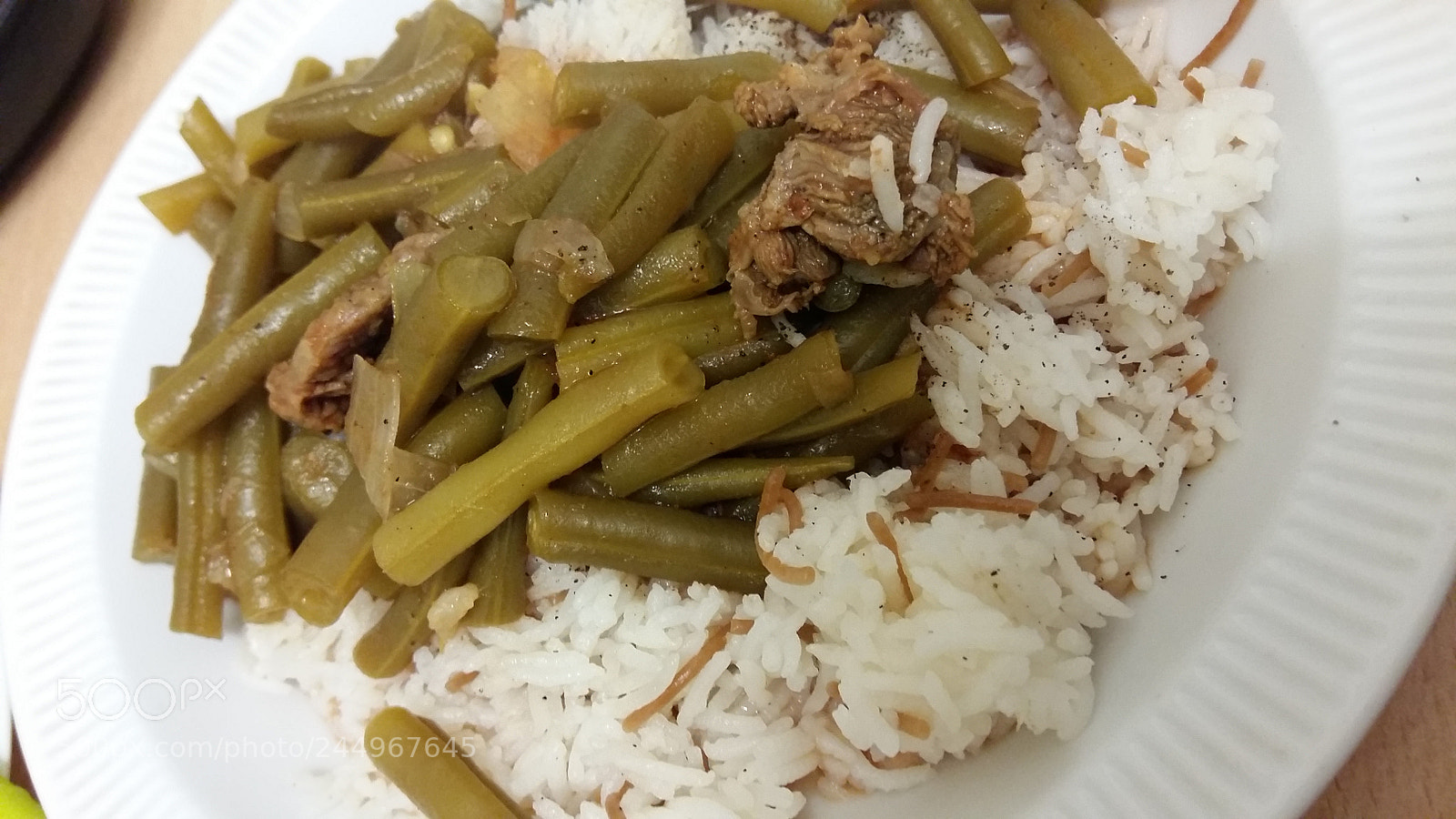 Samsung Galaxy A5 sample photo. Rice with beans photography