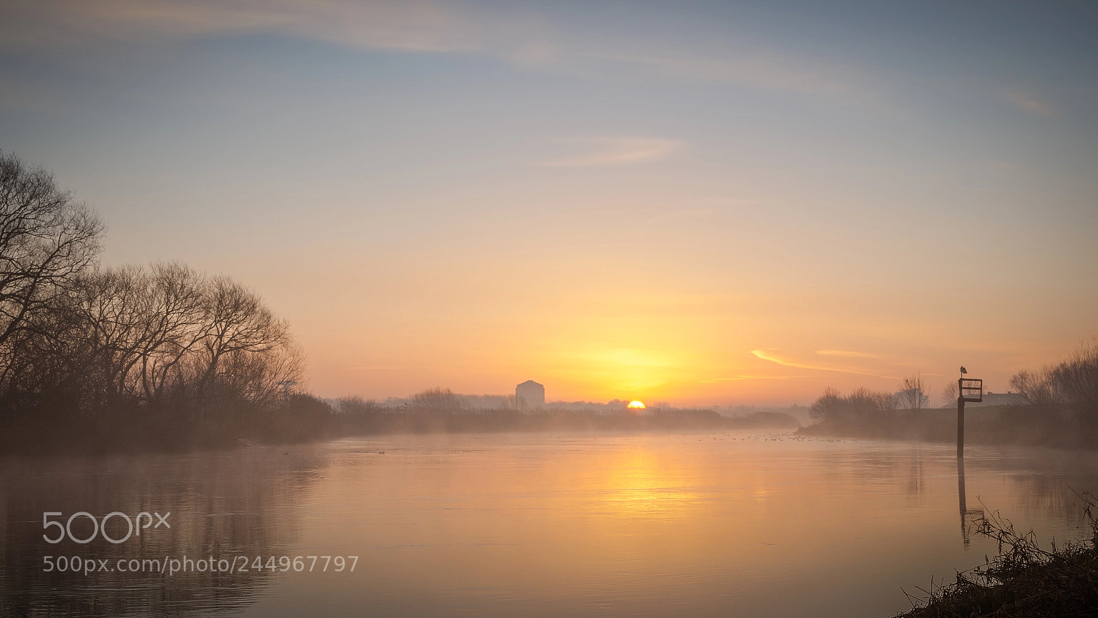 Nikon D60 sample photo. Sunrise at the river photography