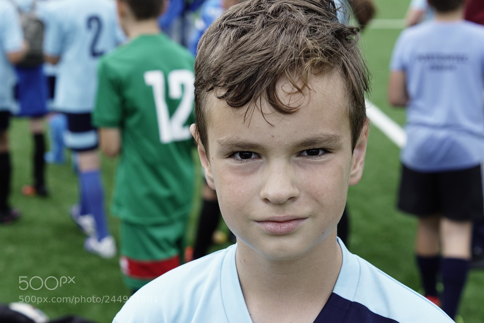 Sony SLT-A68 sample photo. Young footballer photography