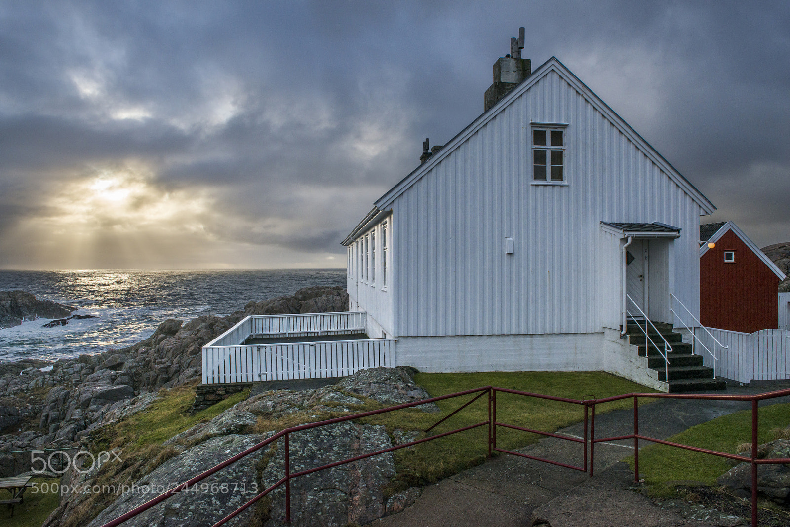 Nikon D800 sample photo. Sunset - lindesnes photography