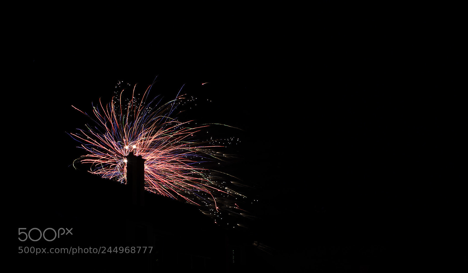 Sony a7 sample photo. Fireworks photography
