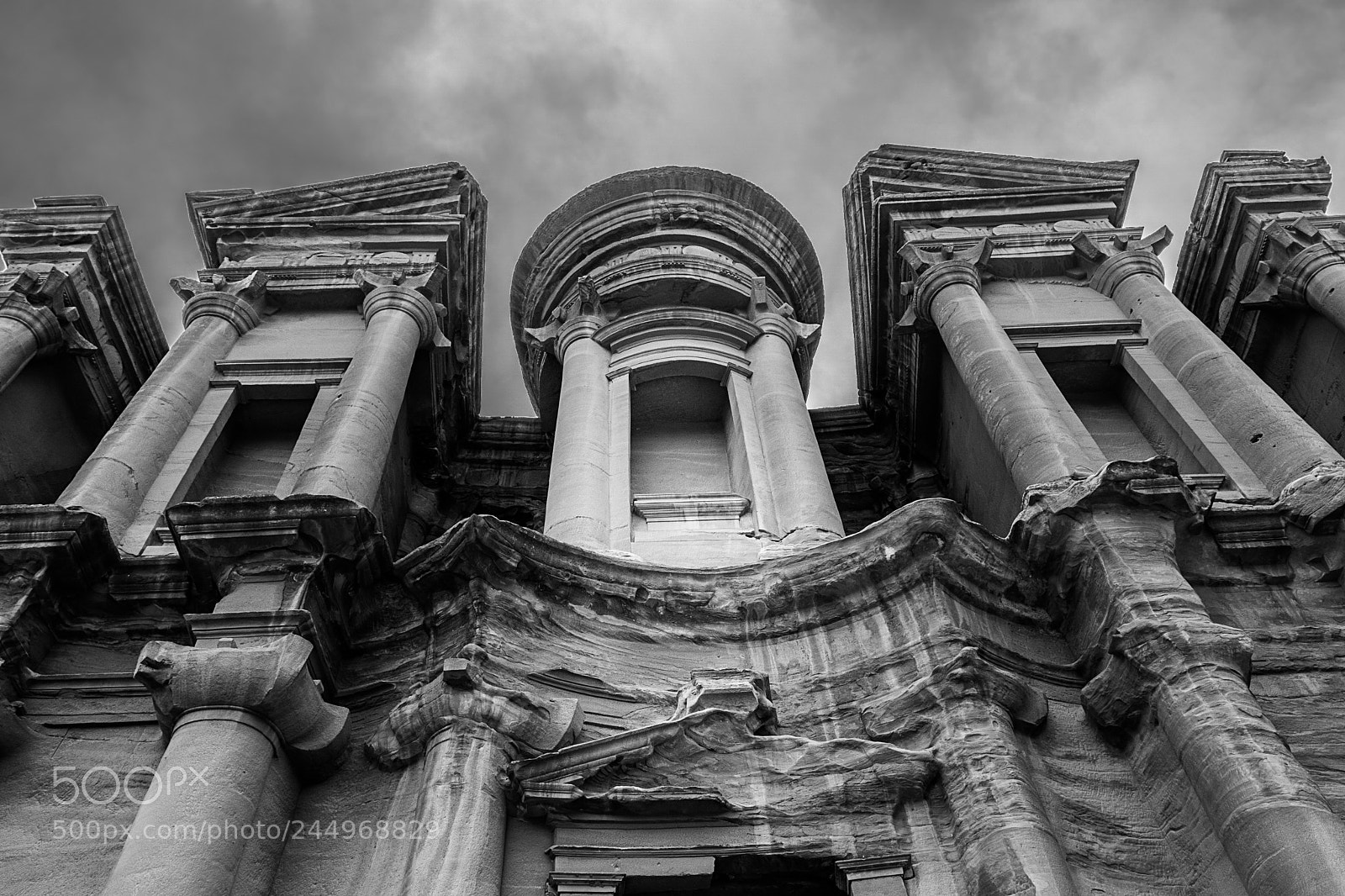 Sony ILCA-77M2 sample photo. The monastery (bw) photography