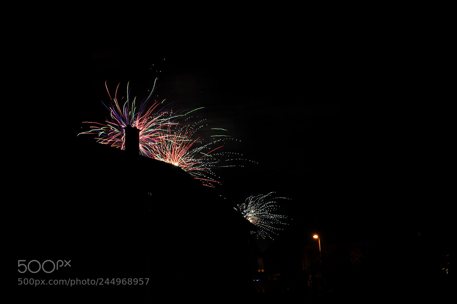Sony a7 sample photo. Fireworks photography