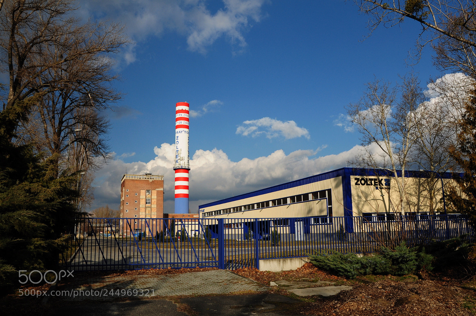 Nikon D90 sample photo. Zoltek factory photography