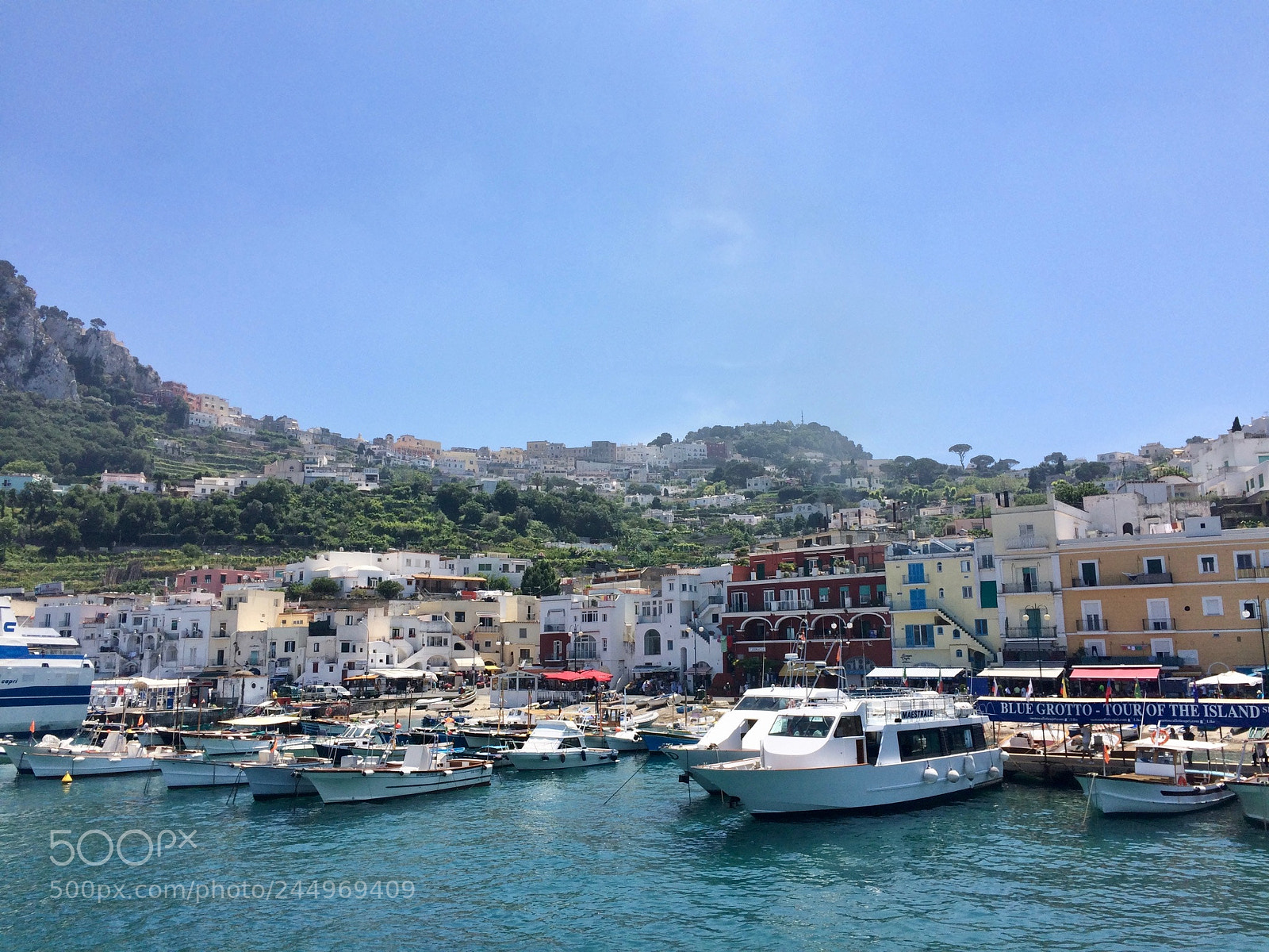 Apple iPhone 5s sample photo. Marina grande, capri photography