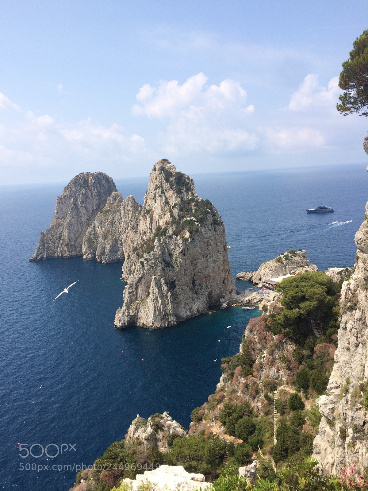Apple iPhone 5s sample photo. Faraglioni, capri photography