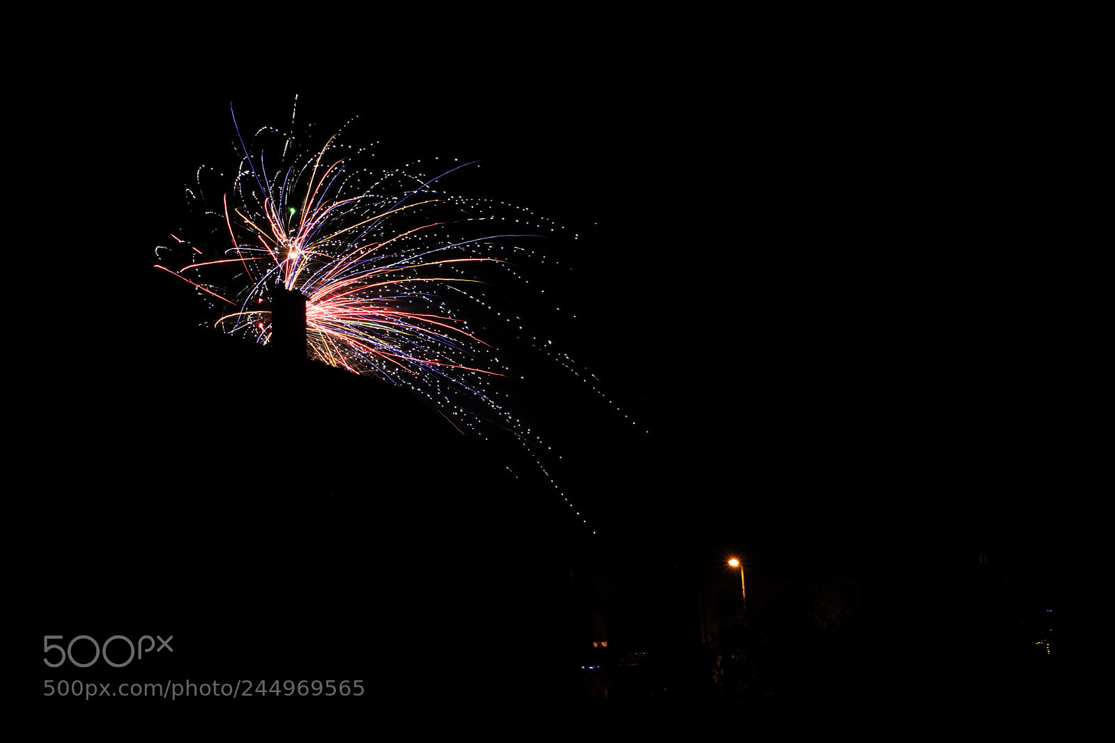 Sony a7 sample photo. Fireworks photography