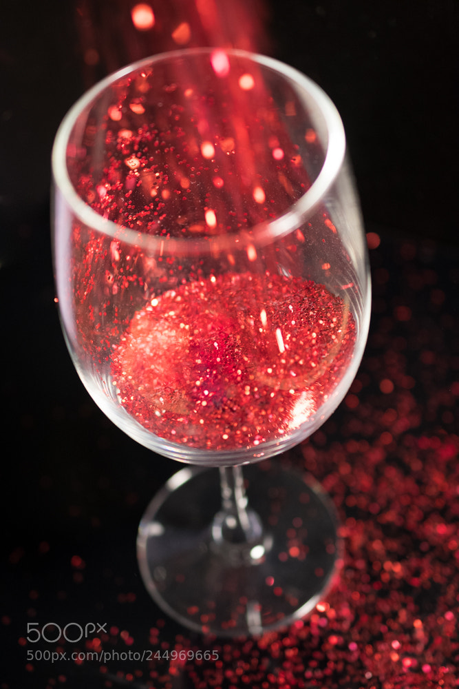 Nikon D500 sample photo. Wine glass action photography