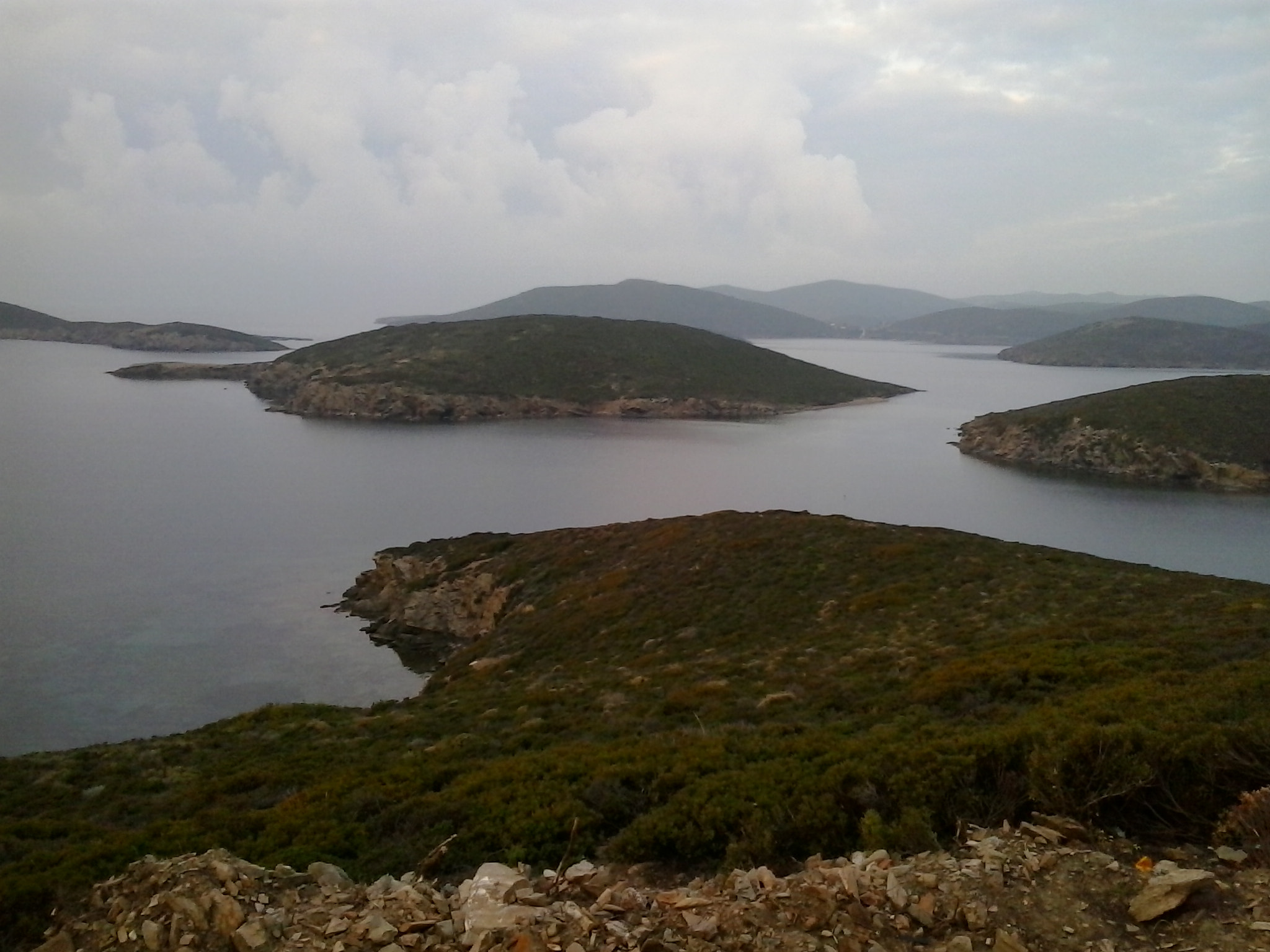 Samsung Galaxy Young sample photo. Lonely island in greece photography