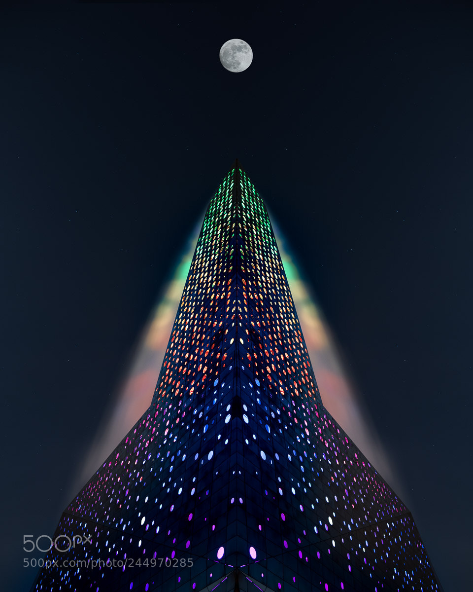 Nikon D850 sample photo. To the moon photography
