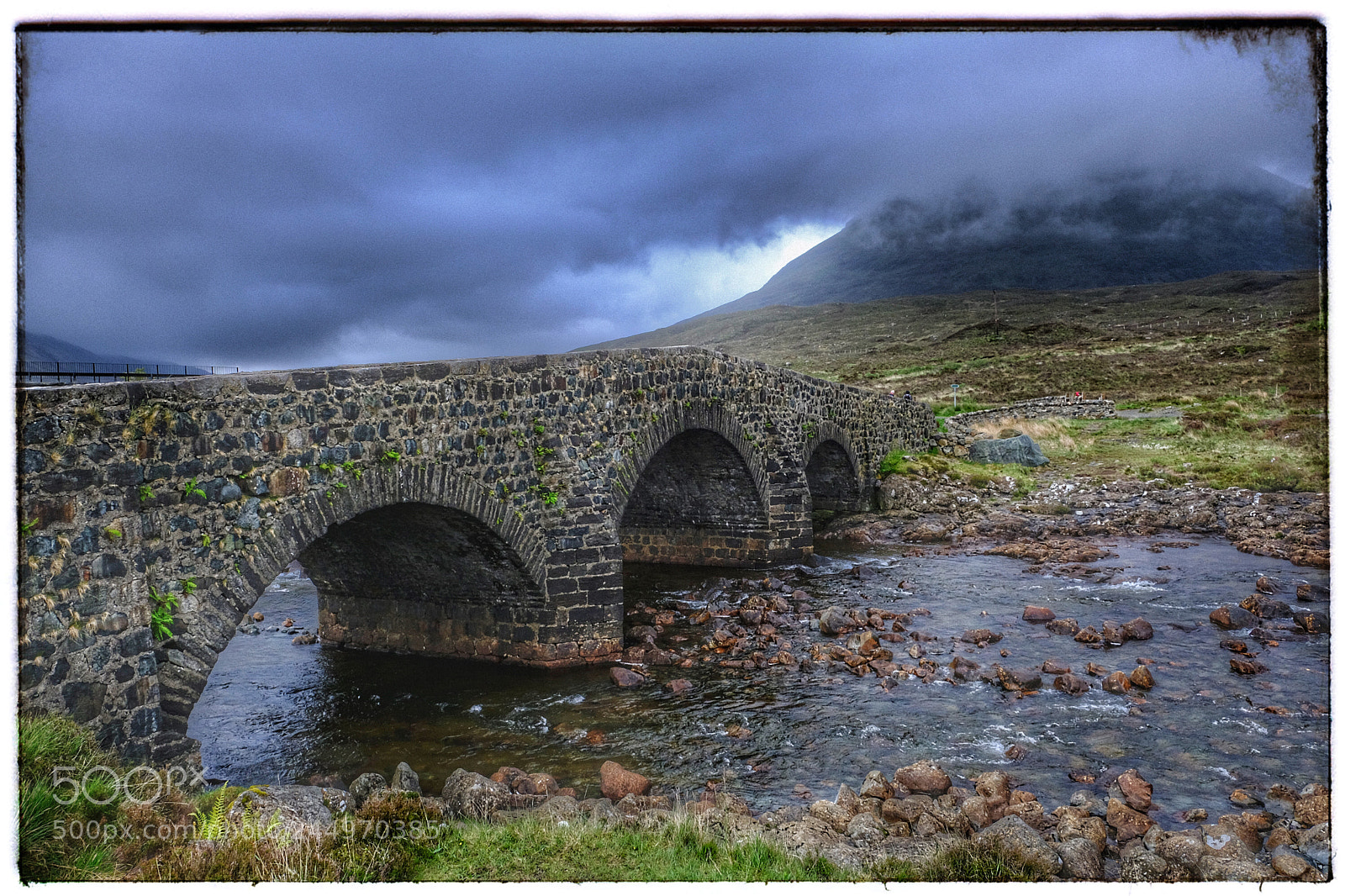 Fujifilm X-T2 sample photo. Sligachan bridge - isle photography