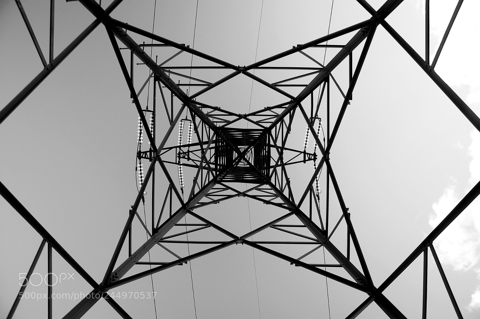 Nikon D90 sample photo. High voltage photography