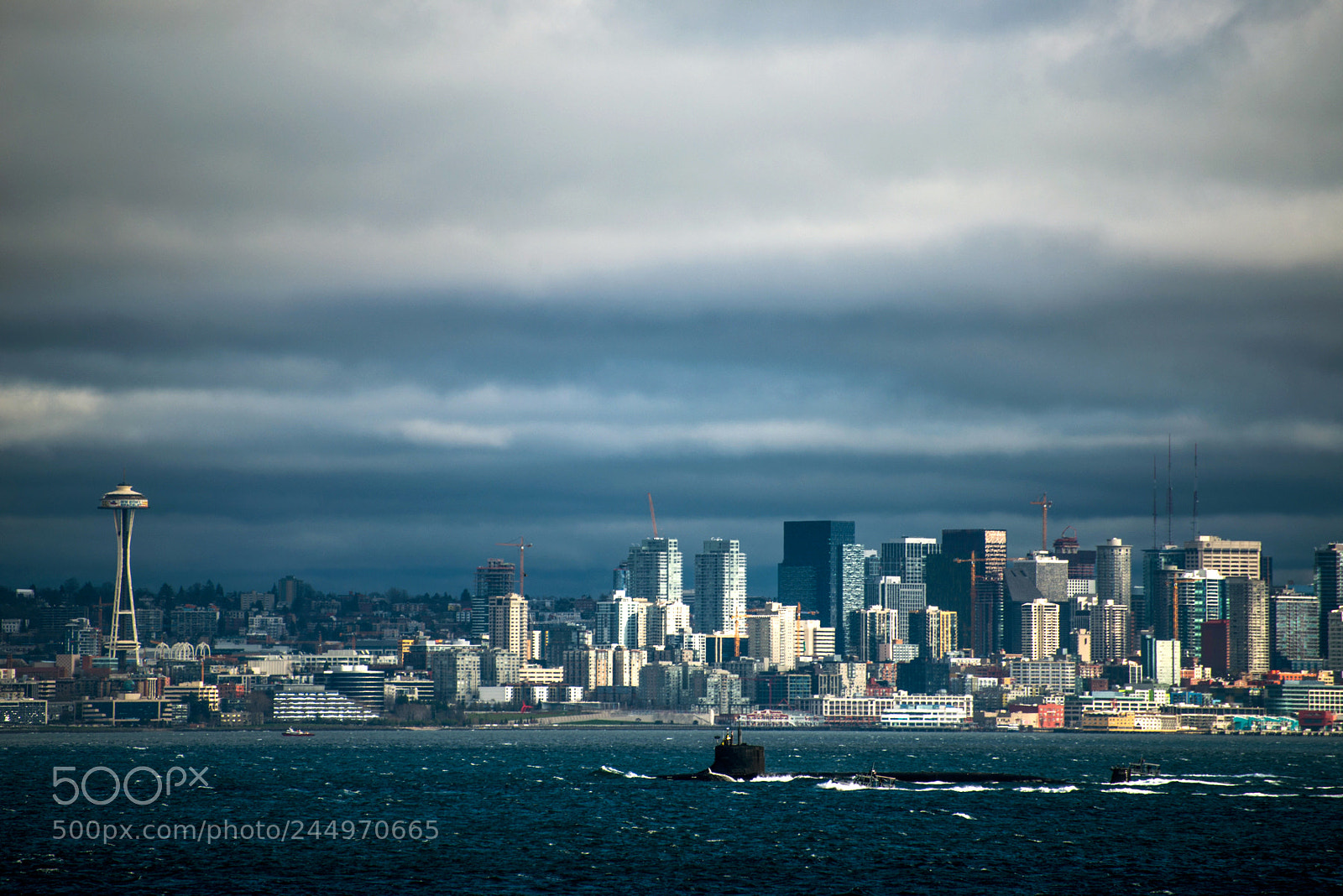Nikon D800 sample photo. Submarine off the seattle photography