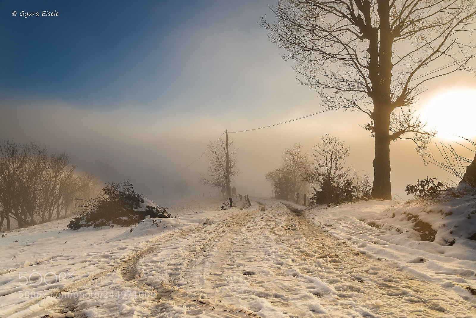Nikon D610 sample photo. Winter sunrise in maramures photography
