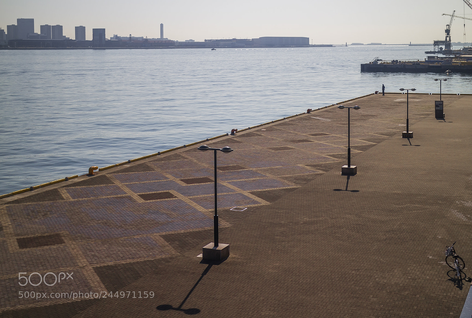 Canon EOS M sample photo. A man, a bike photography