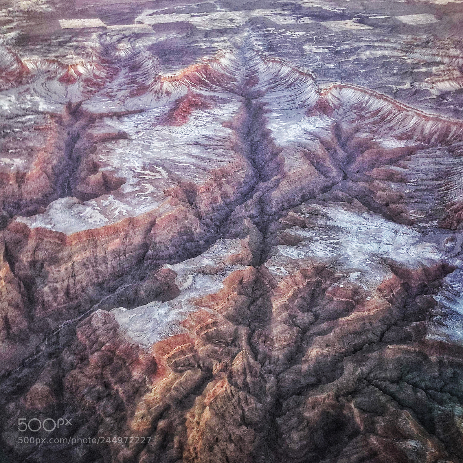 Apple iPhone X sample photo. Grand canyon np aerial photography