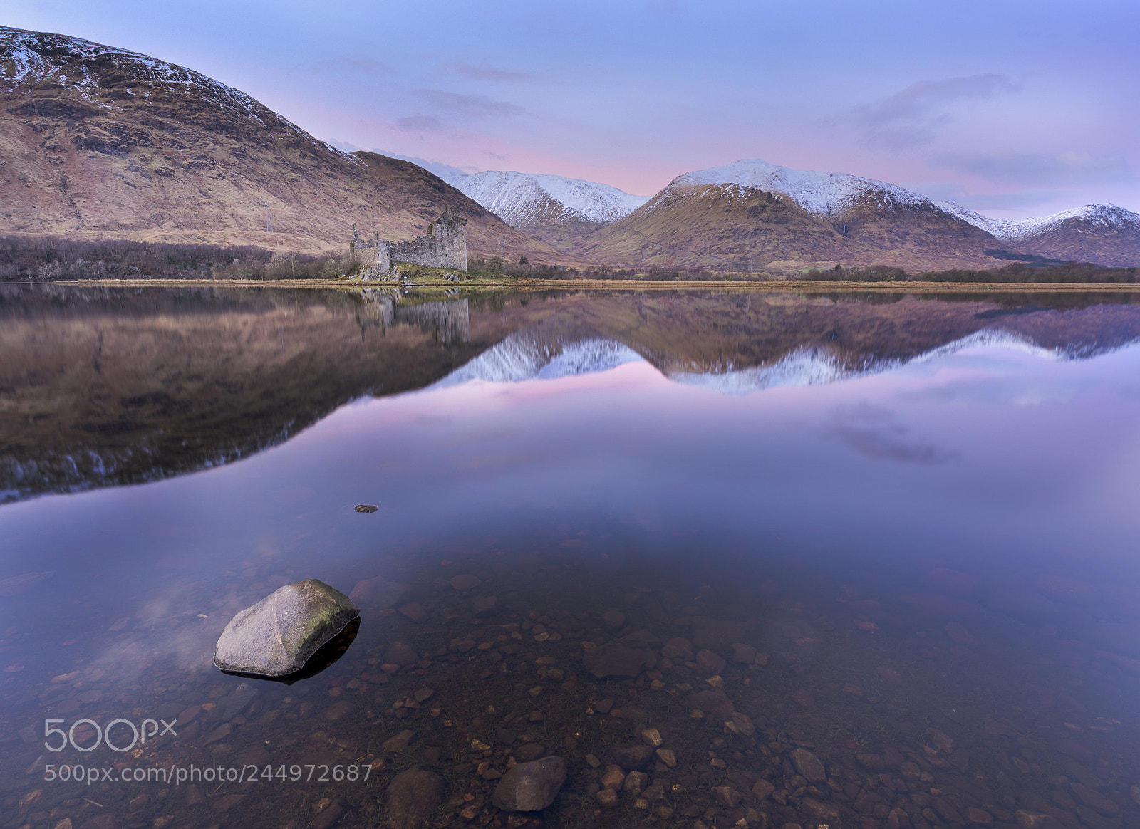 Sony a7R sample photo. Kilchurn castle photography