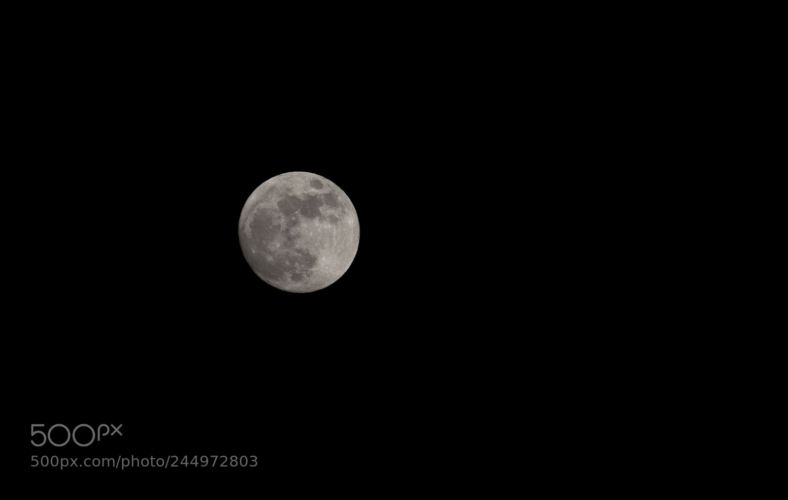 Canon EOS 450D (EOS Rebel XSi / EOS Kiss X2) sample photo. Full moon photography