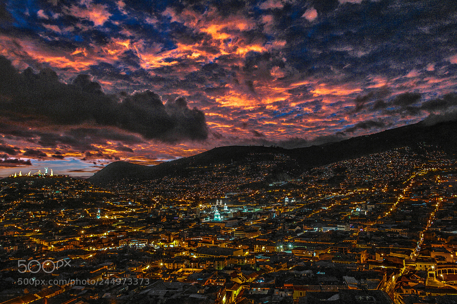 Sony DSC-R1 sample photo. Quito, ecuador photography