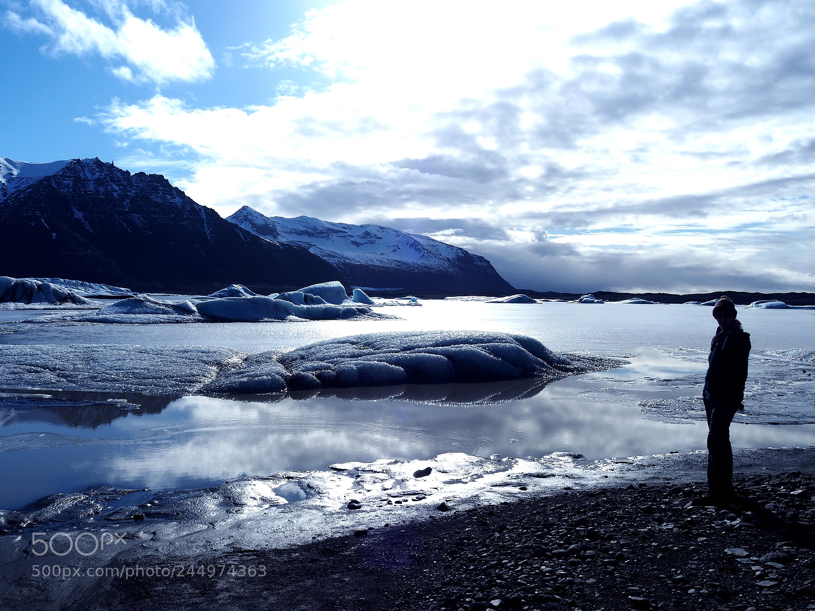 Olympus OM-D E-M10 II sample photo. Skaftafelljökull, iceland photography