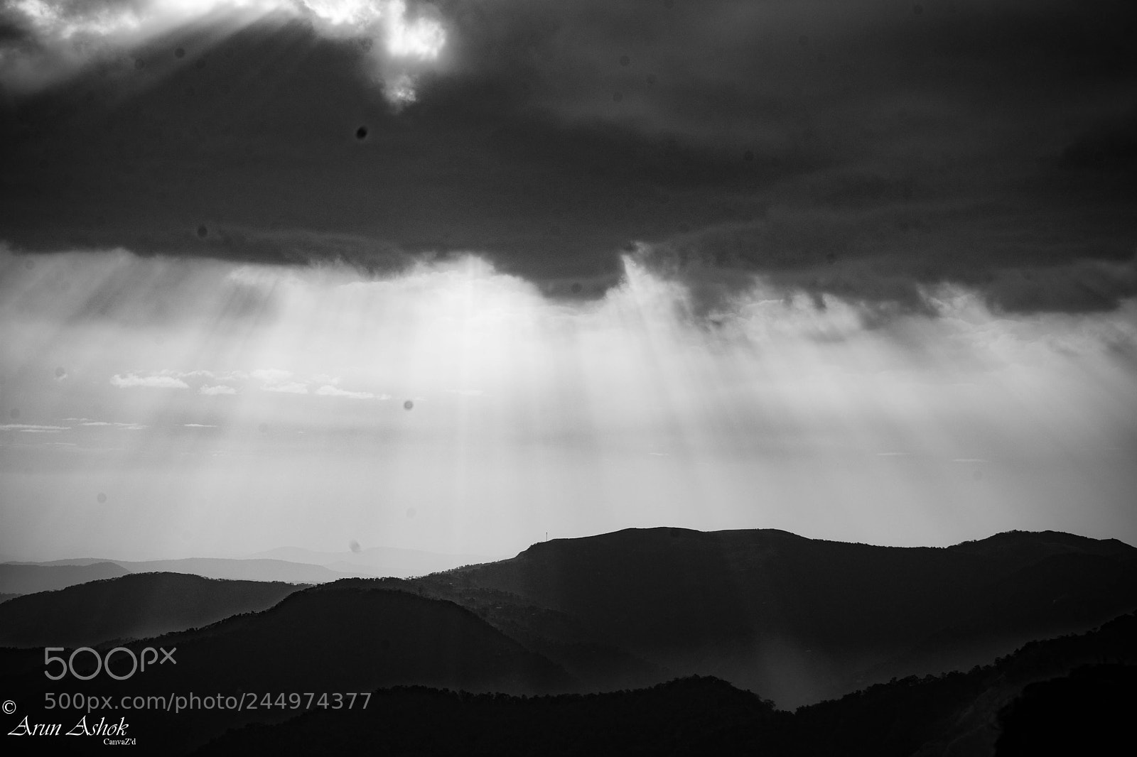 Nikon D7200 sample photo. Through the clouds photography
