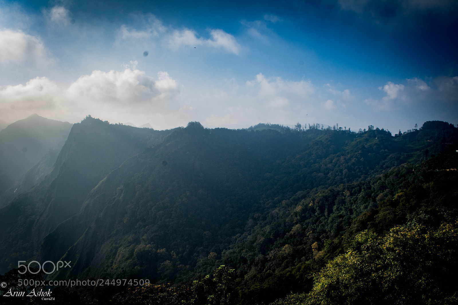 Nikon D7200 sample photo. Vagamon hills photography