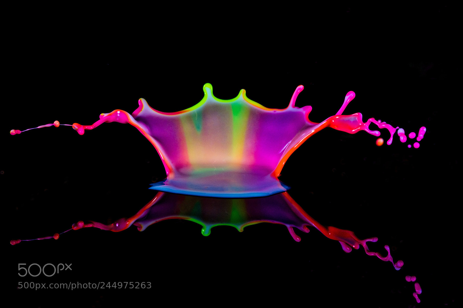 Canon EOS 77D (EOS 9000D / EOS 770D) sample photo. Colourful drop. photography