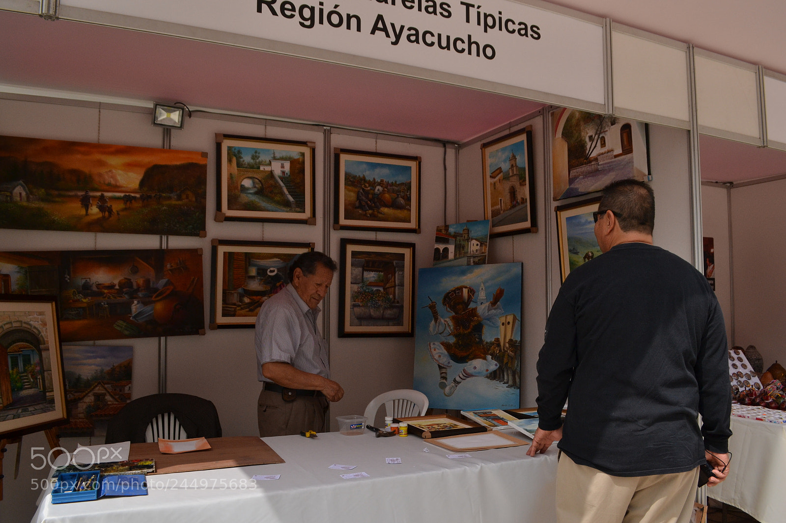 Nikon D3100 sample photo. Arte ayacuchano - tienda photography