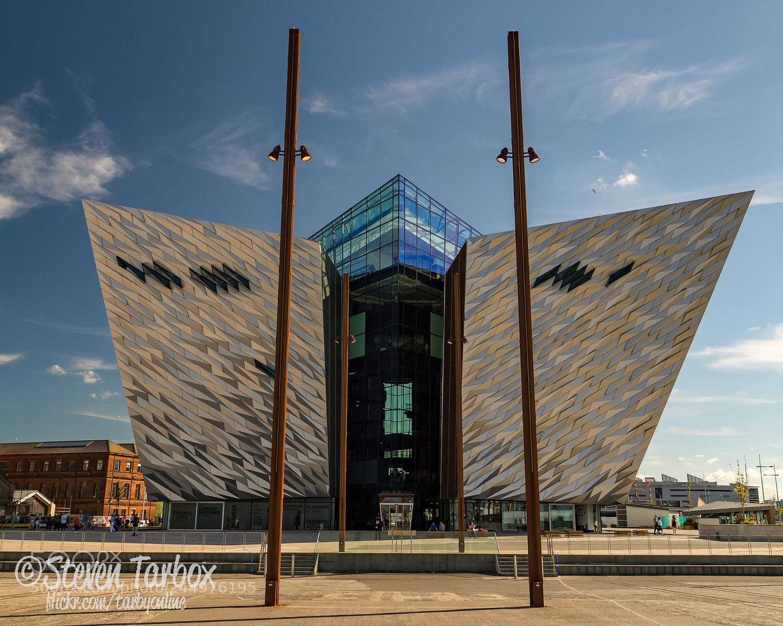 Sony SLT-A58 sample photo. Titanic belfast, seen from photography