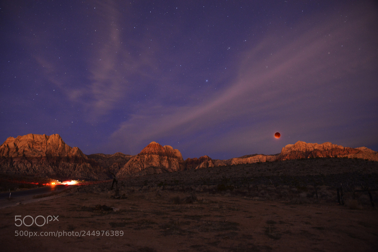 Nikon D800 sample photo. Super blood moon at photography