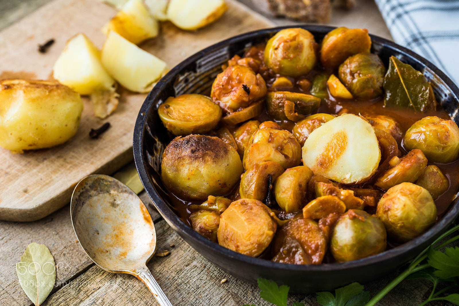 Nikon D610 sample photo. Roasted brussel sprouts with photography