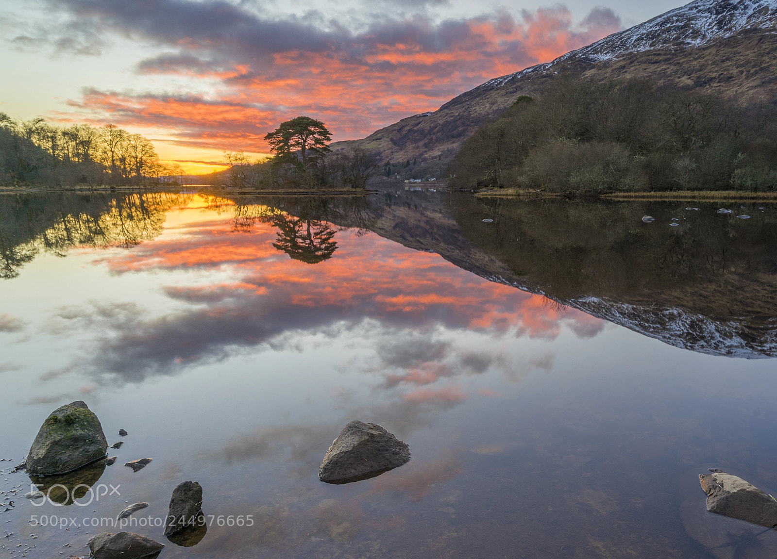 Sony a7R sample photo. Loch awe photography
