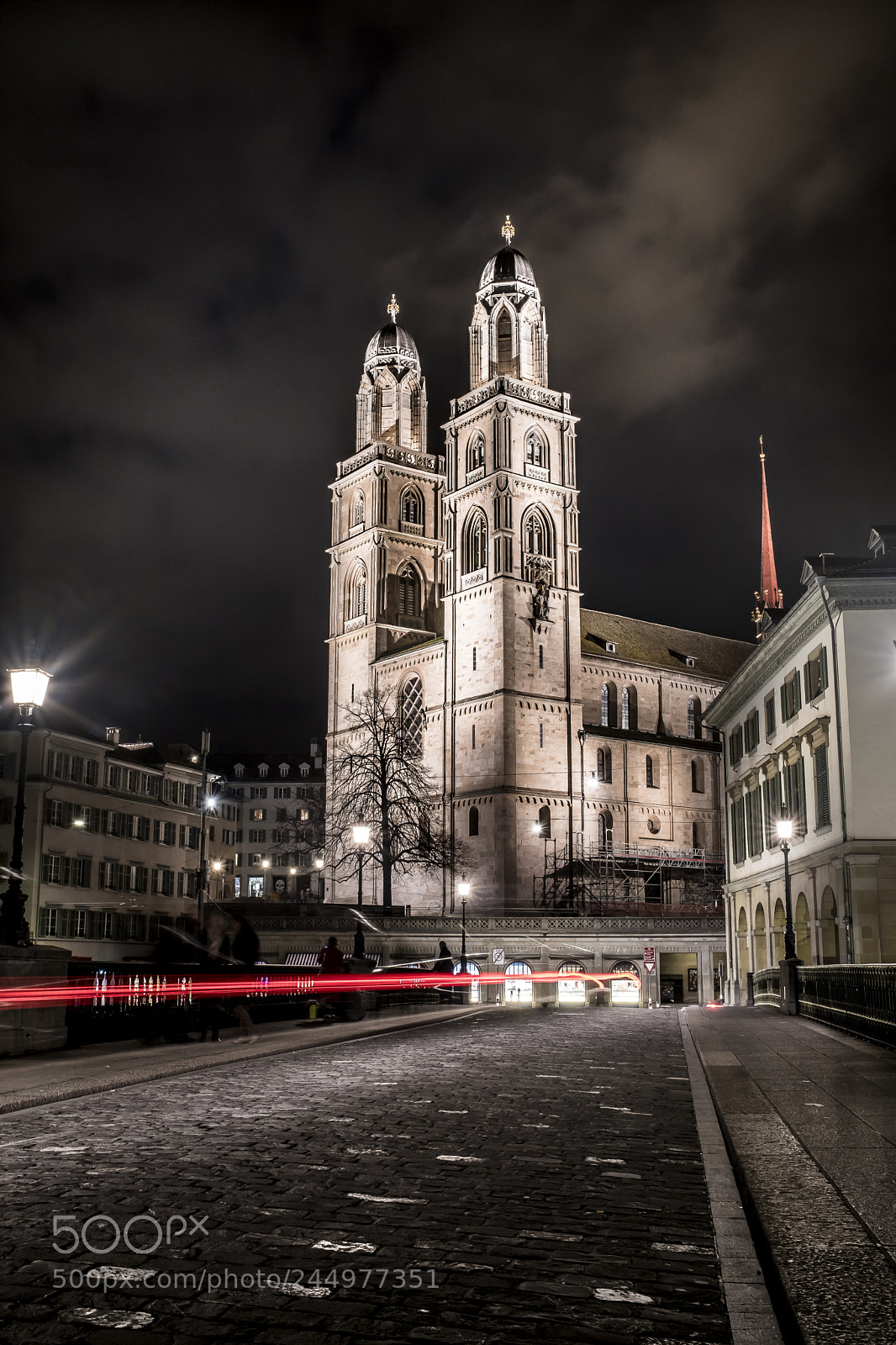 Fujifilm X100F sample photo. Towers of grossmünster photography