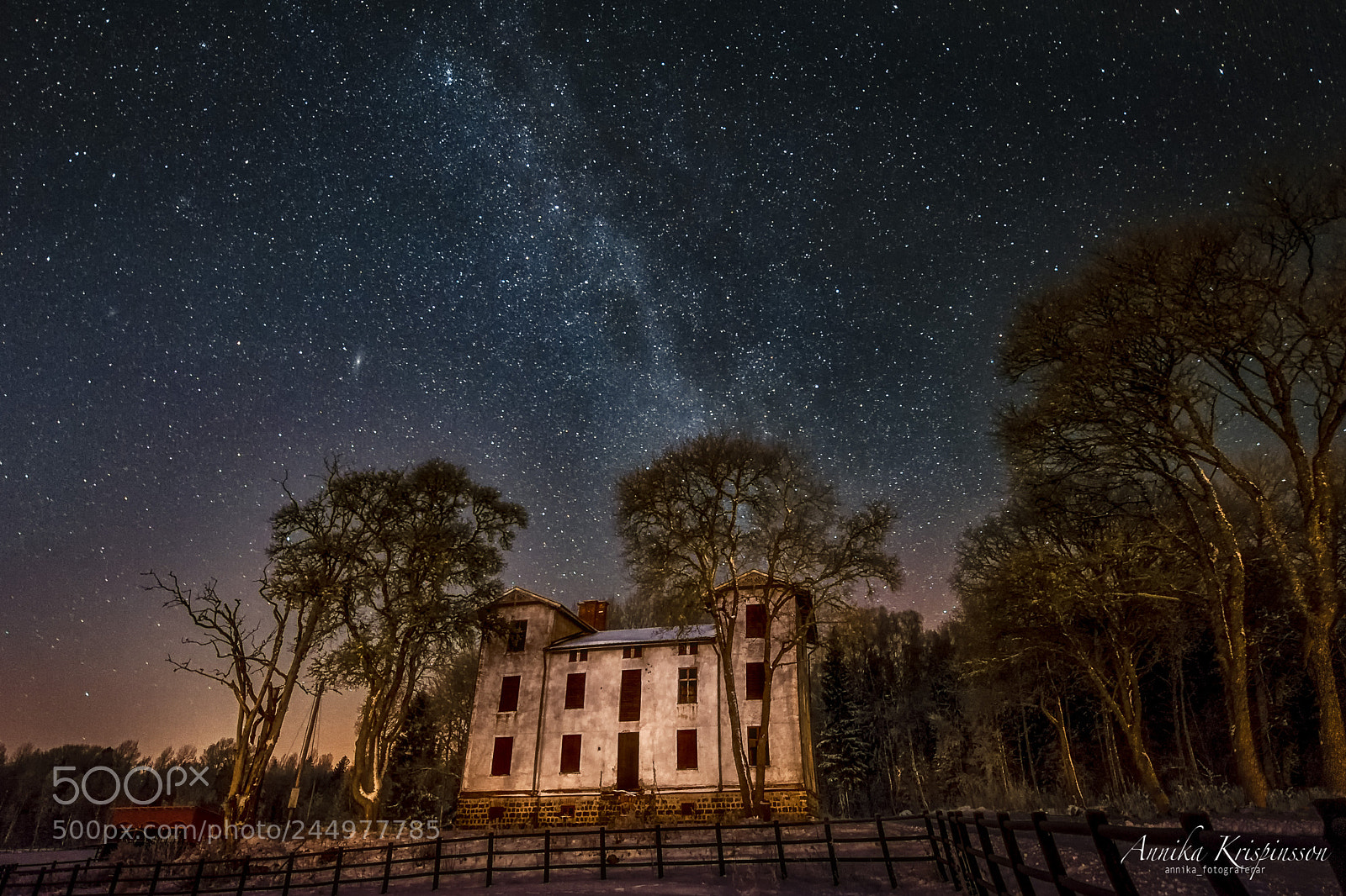 Nikon D700 sample photo. The abandoned castle photography