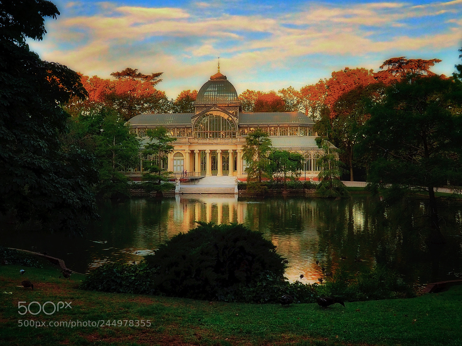Olympus OM-D E-M5 II sample photo. Palacio de cristal photography