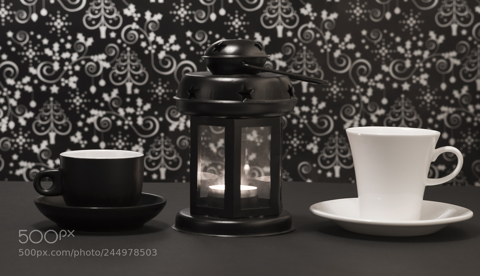 Pentax K-30 sample photo. White and black cup photography
