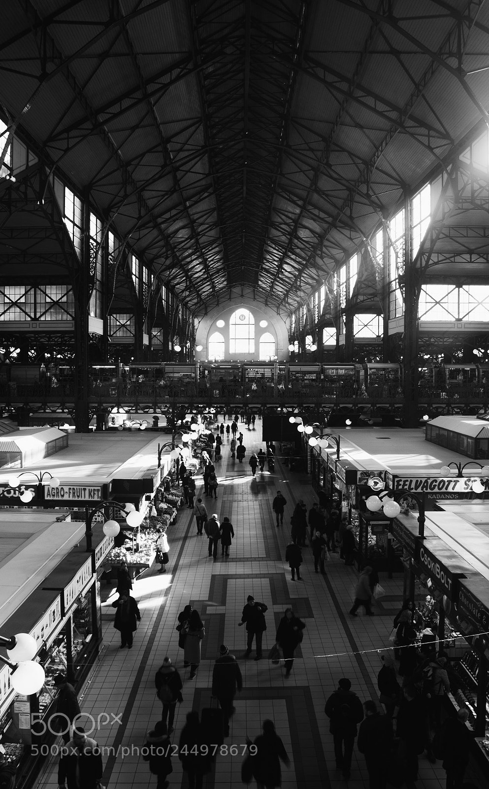 Nikon D3100 sample photo. Great market hall photography