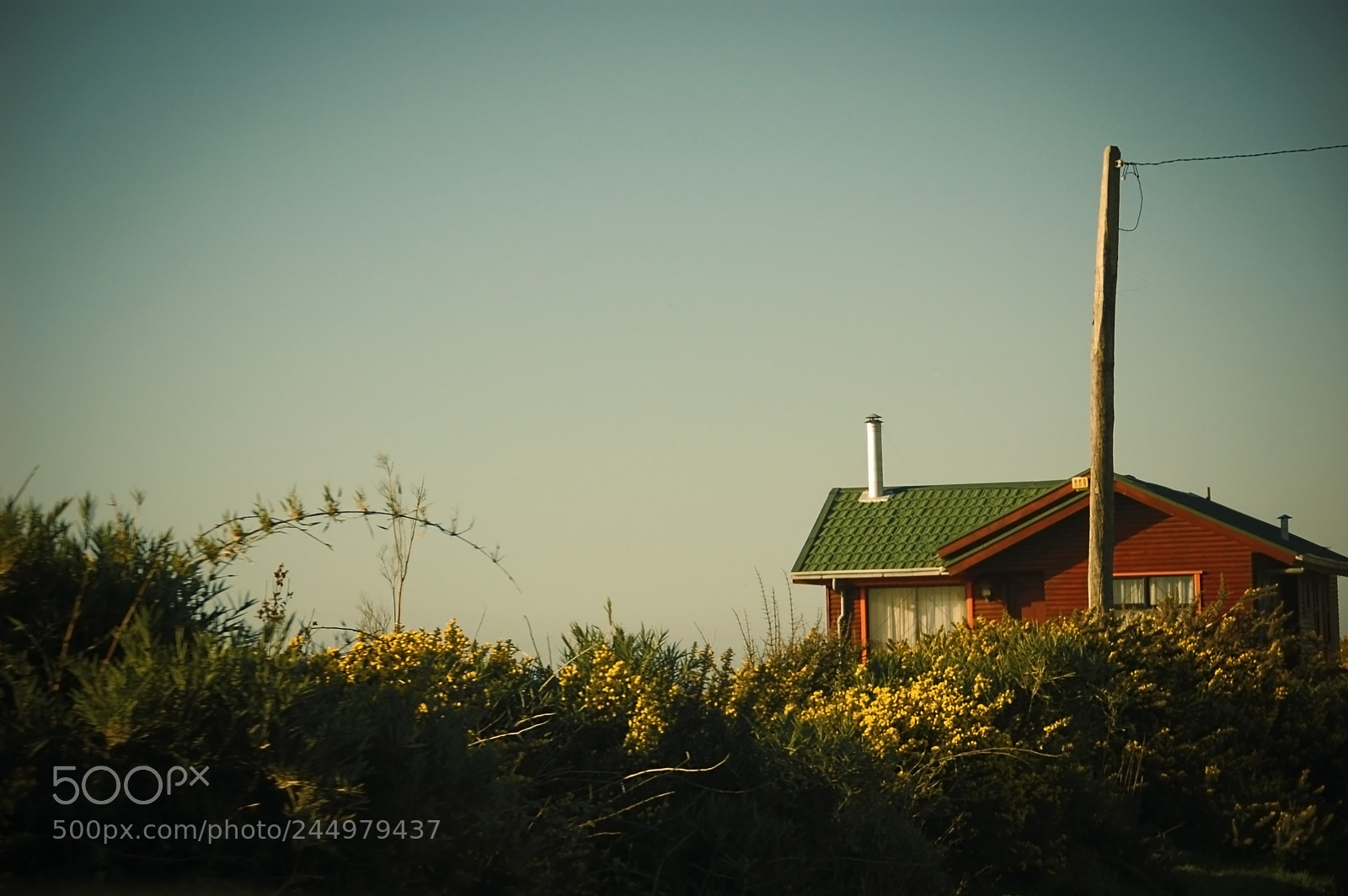 Nikon D50 sample photo. A house on isla photography