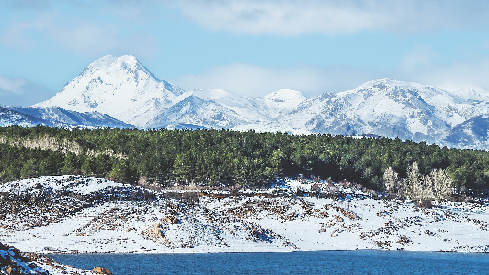 Olympus OM-D E-M5 II sample photo. Paisaje invernal photography