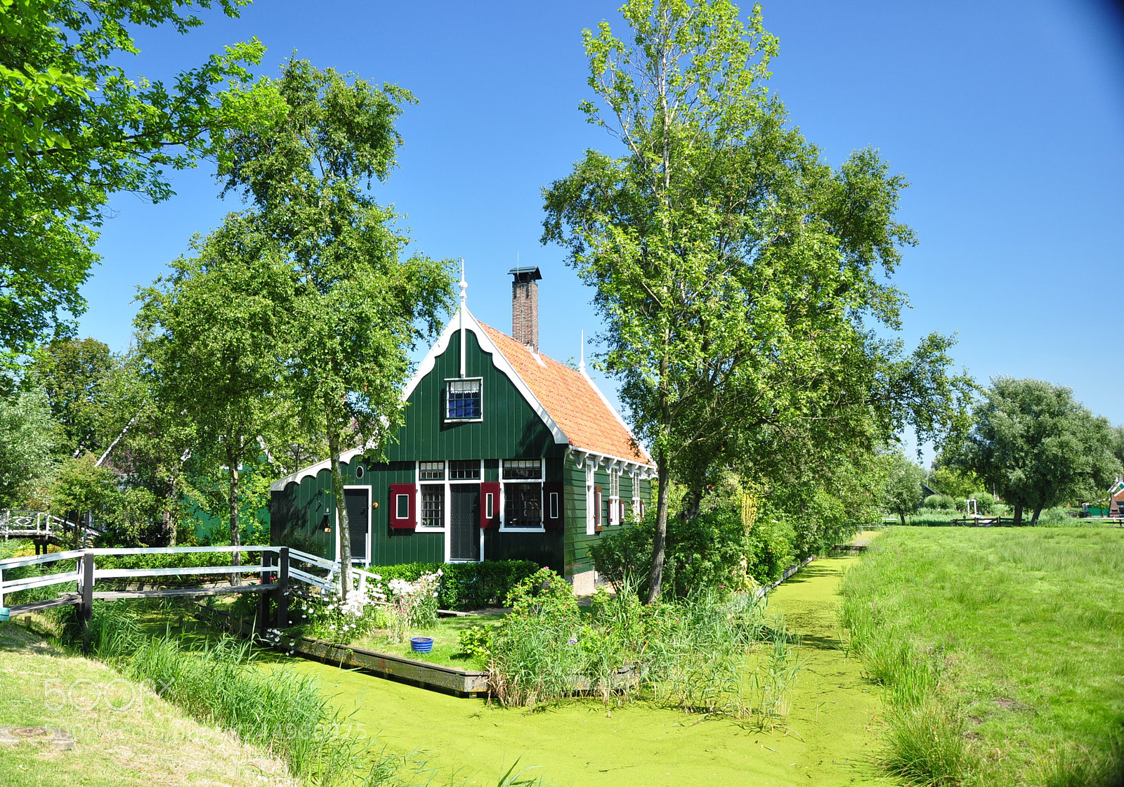 Nikon D90 sample photo. Old house in holland photography