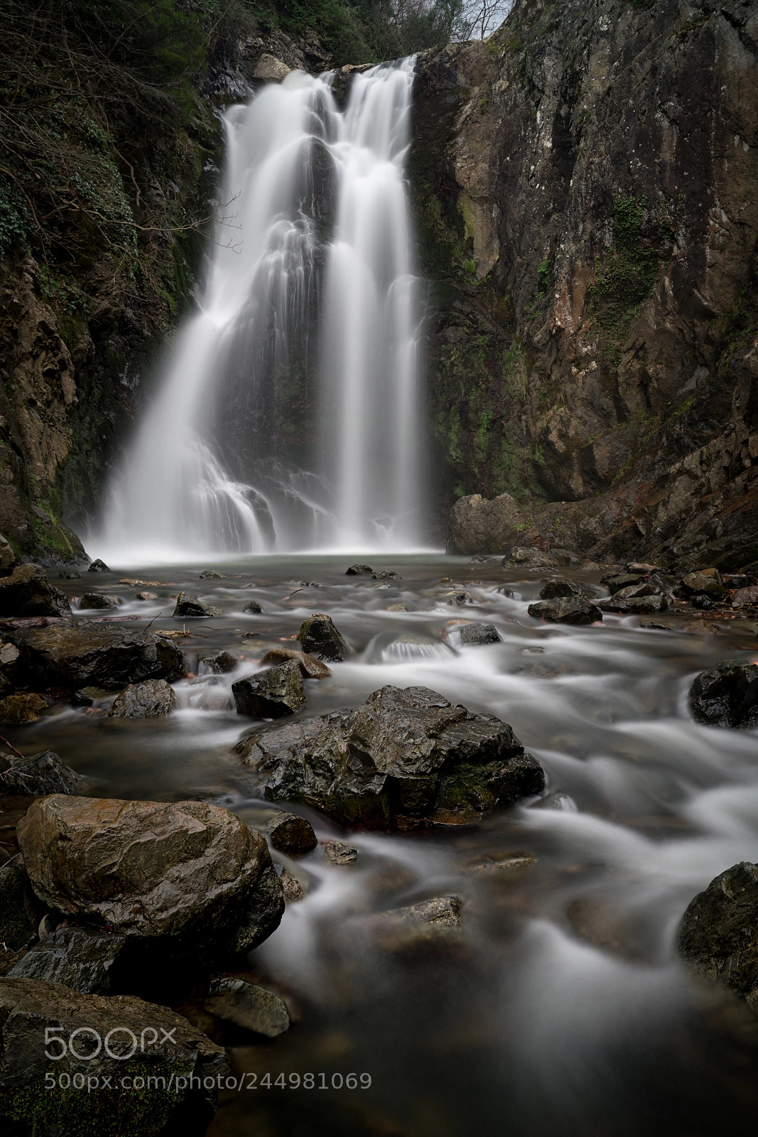 Sony a7R II sample photo. Waterfall photography