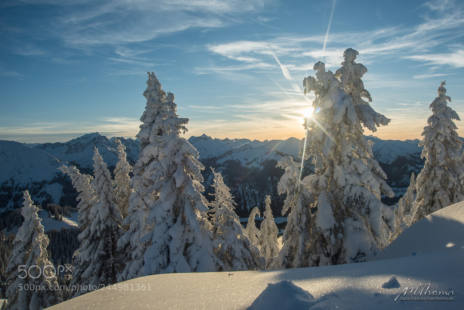 Nikon D810 sample photo. Winterstimmung am gamskopf photography