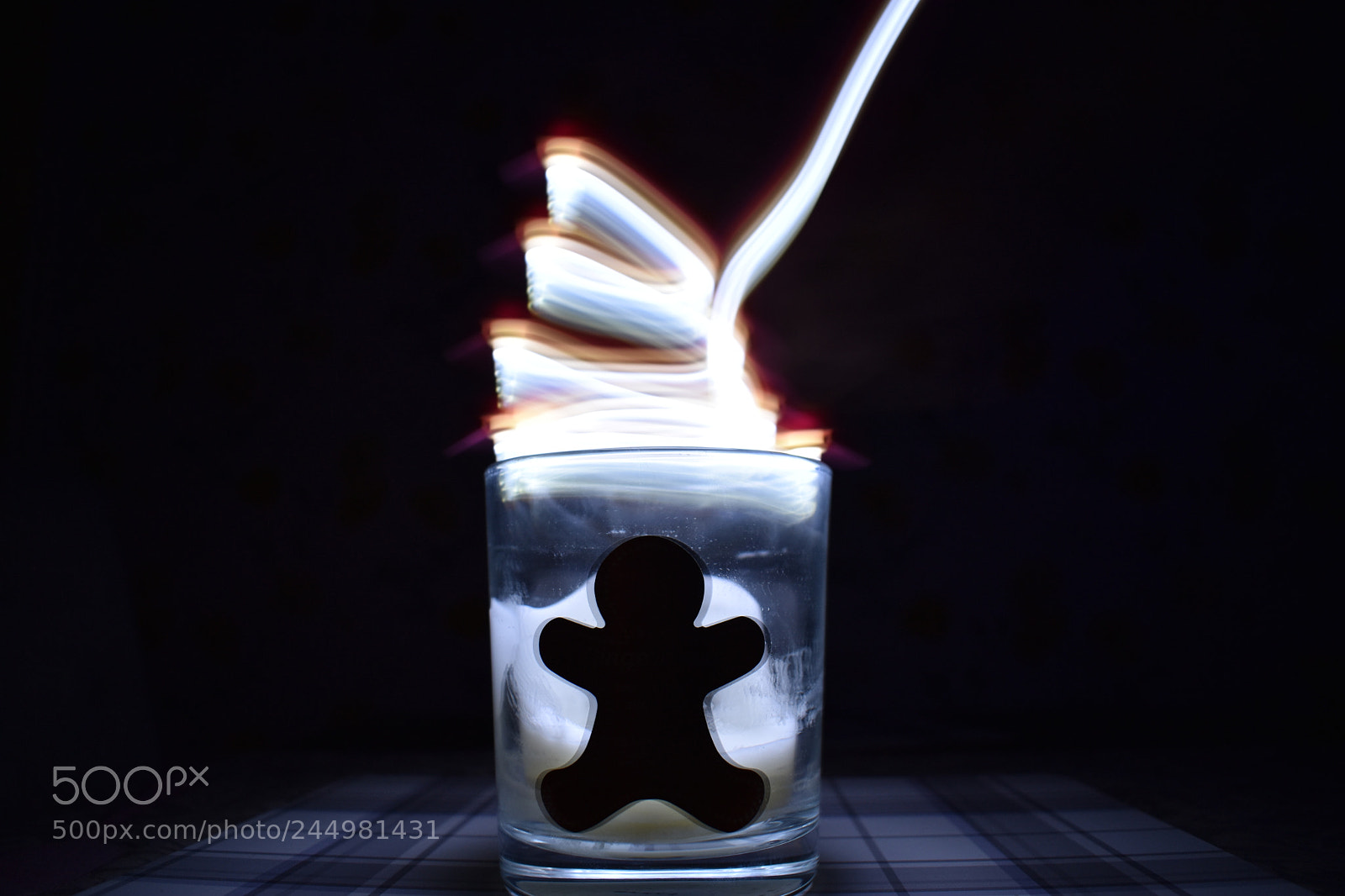 Nikon D3400 sample photo. Light painting photography