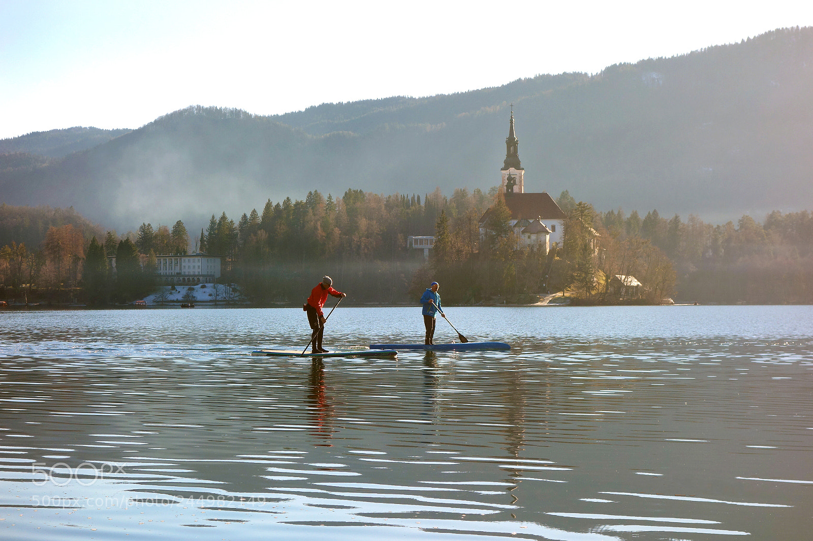 Sony Cyber-shot DSC-RX100 sample photo. Paddling on lake bled photography