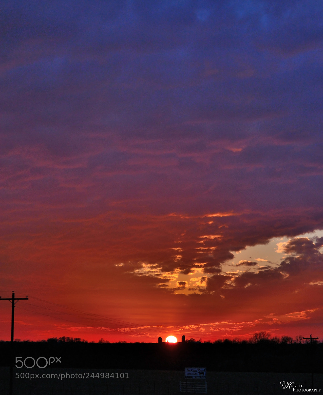 Nikon D3100 sample photo. Sunset photography
