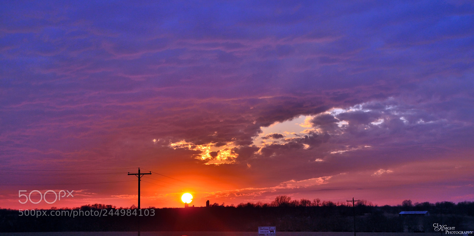 Nikon D3100 sample photo. Sunset photography
