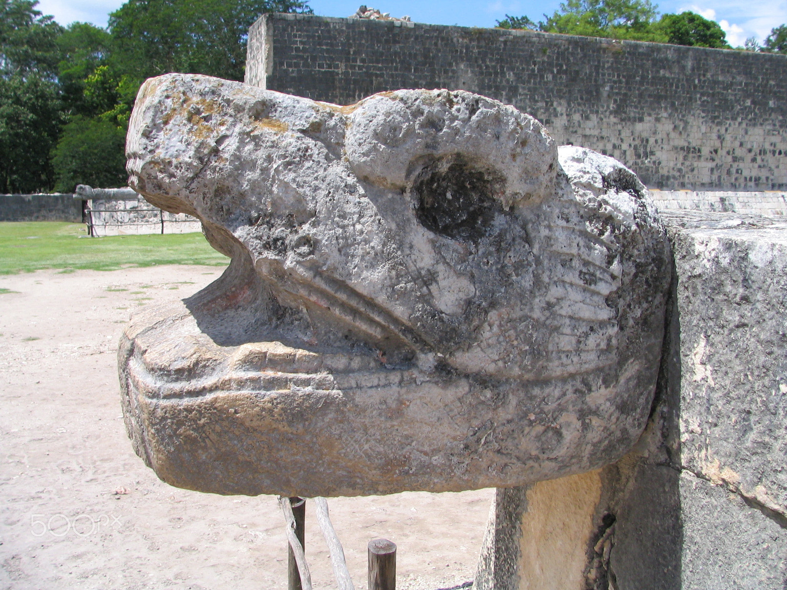 Canon POWERSHOT S1 IS sample photo. Chichen itza1 photography