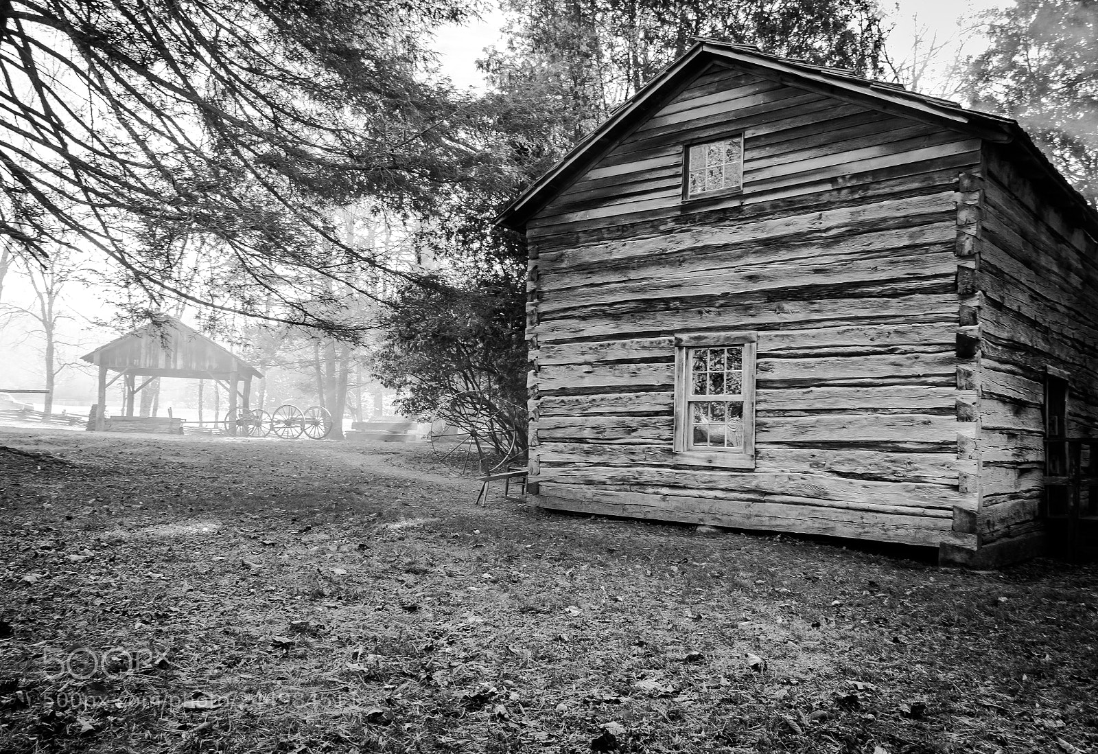 Canon EOS 60D sample photo. Matthews cabin at mabry photography