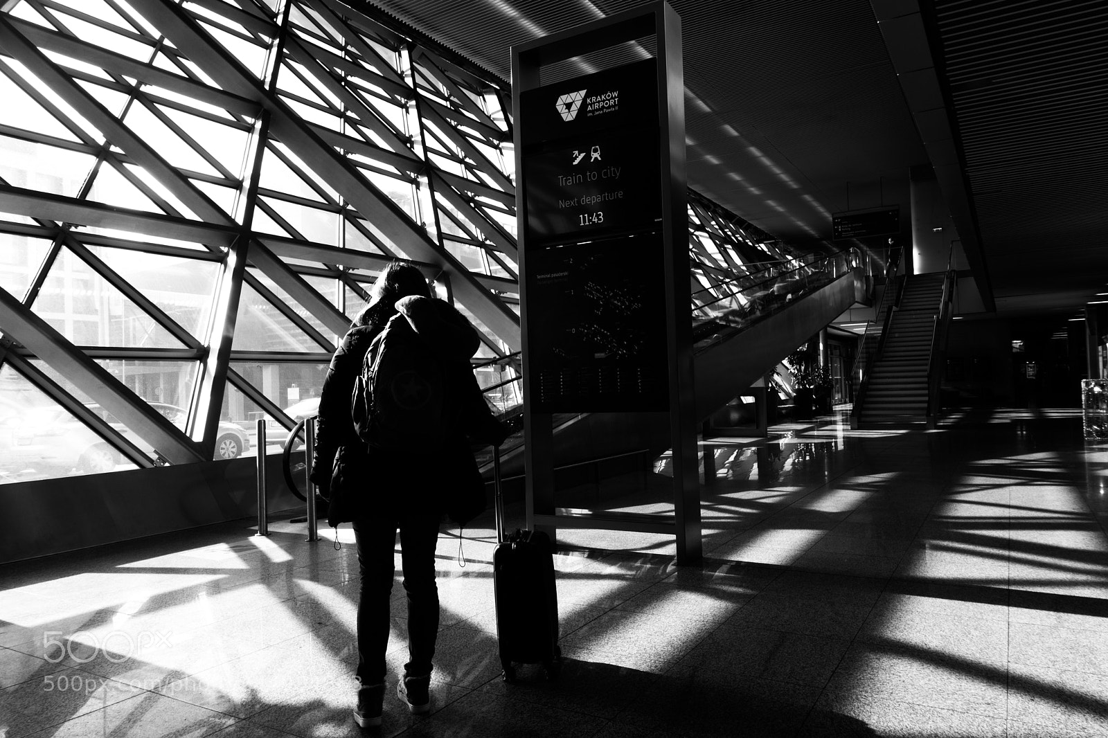 Sony Cyber-shot DSC-RX100 III sample photo. Krakow airport photography